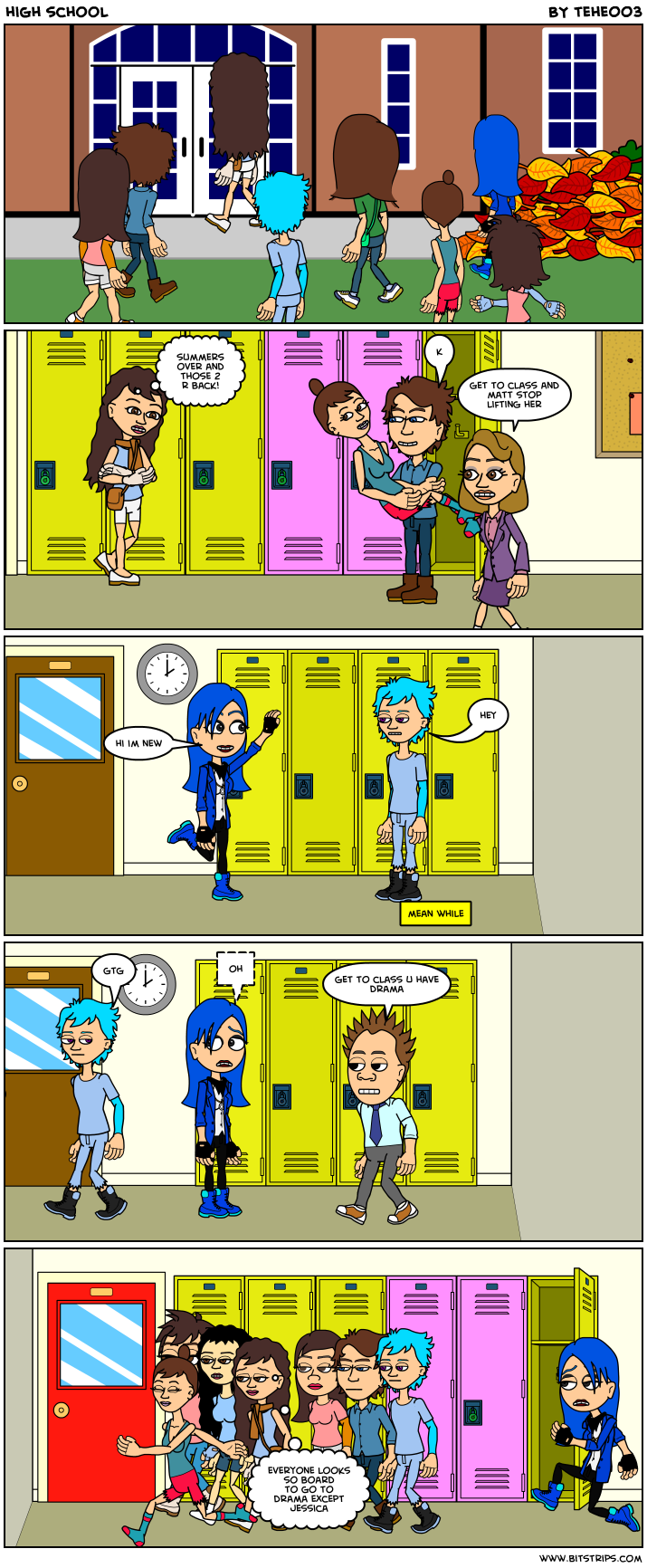 high school