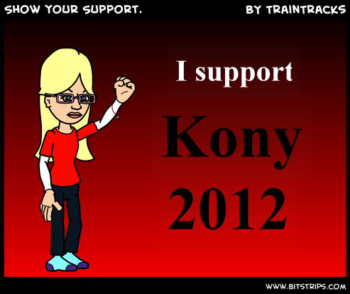 Show your Support.