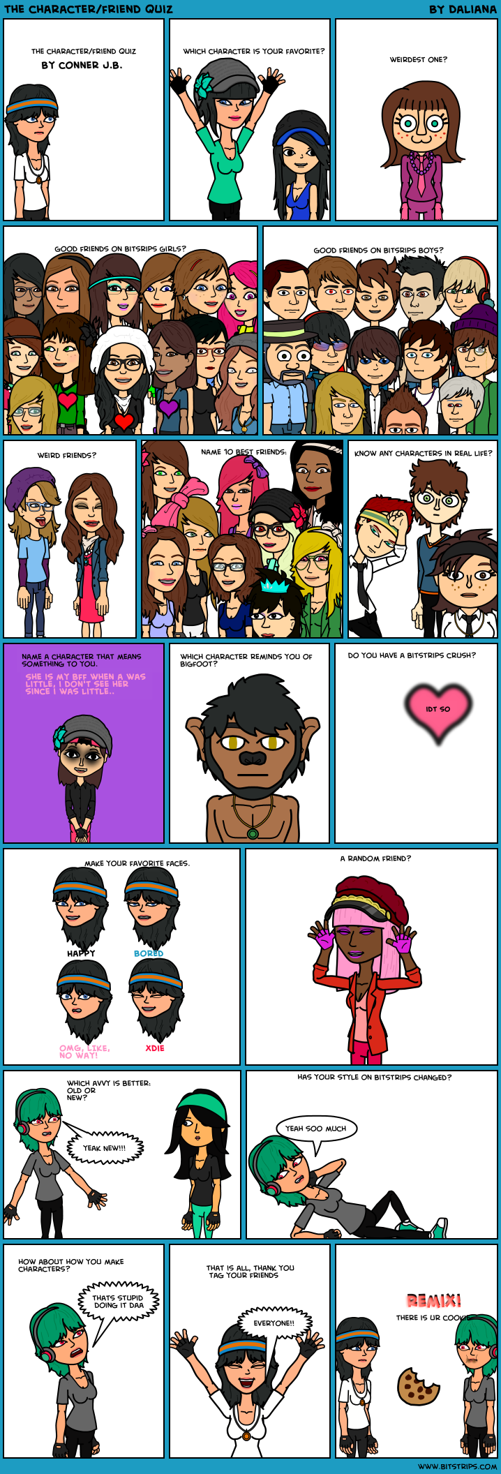the character/friend quiz