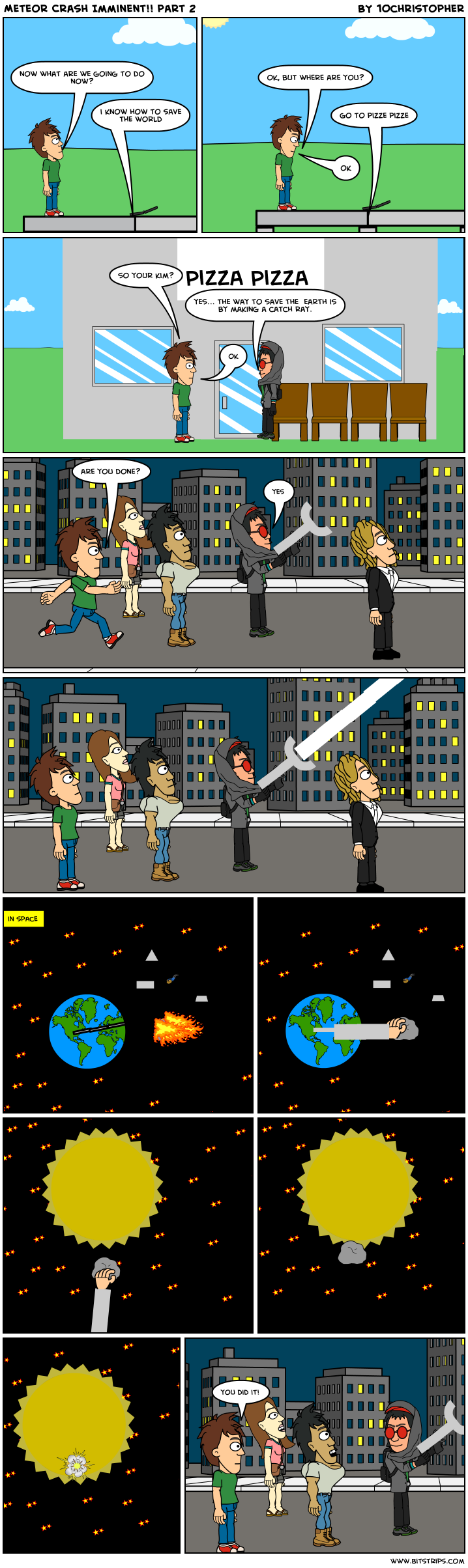 Meteor Crash Imminent!! part 2