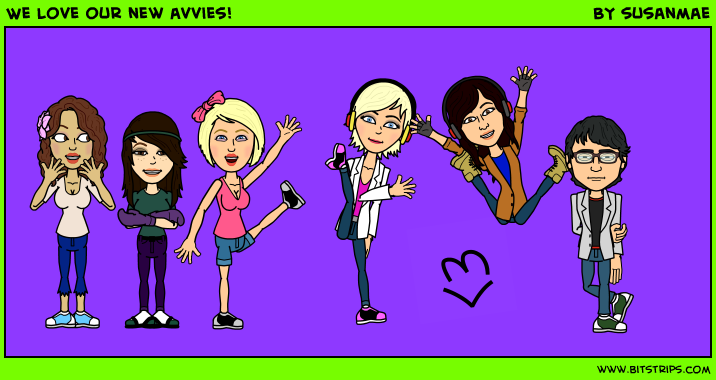 We love our new avvies!