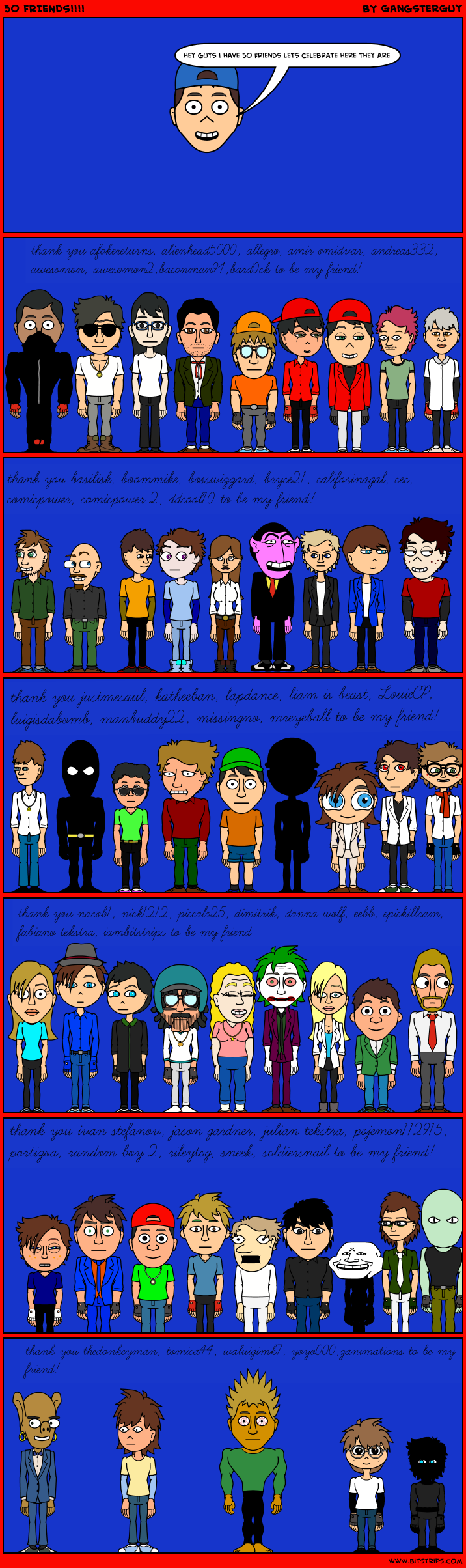 50 FRIENDS!!!!