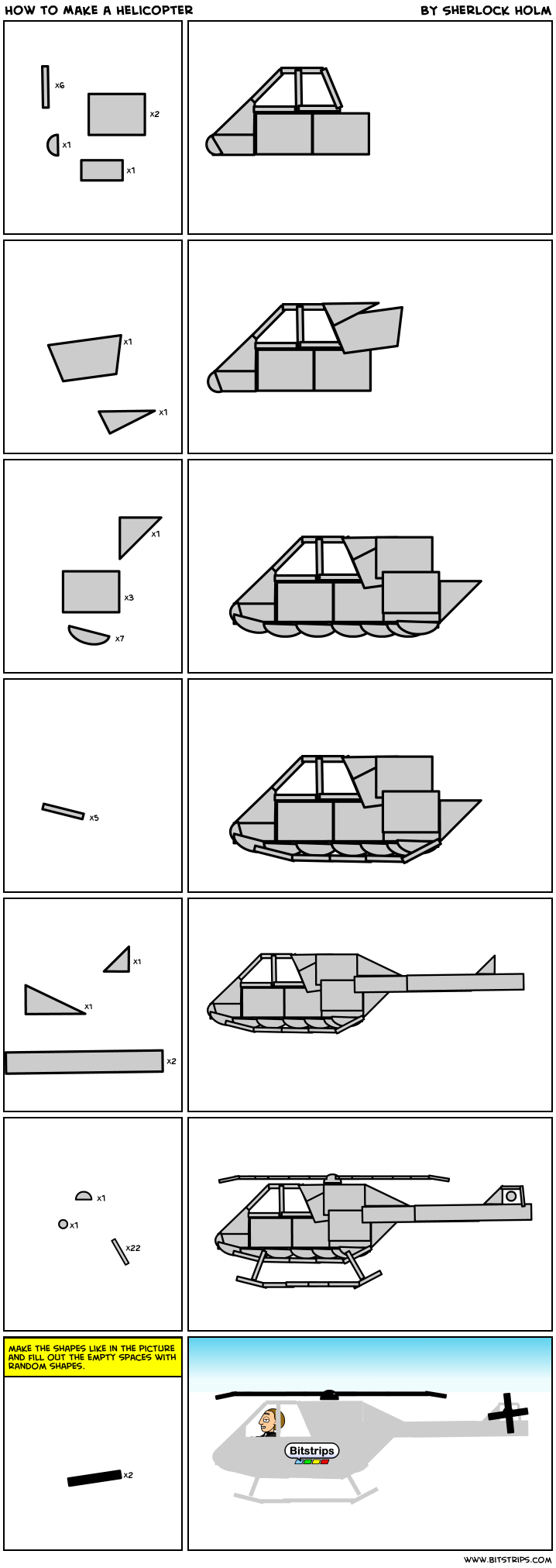 How to Make a Helicopter
