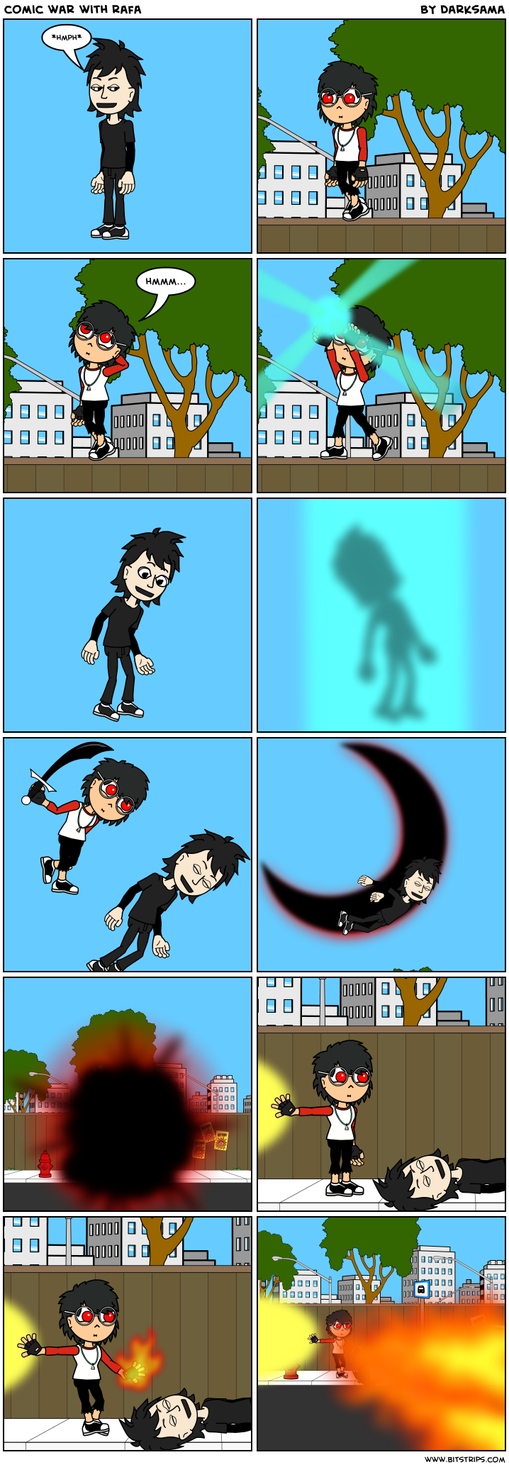 comic war with rafa