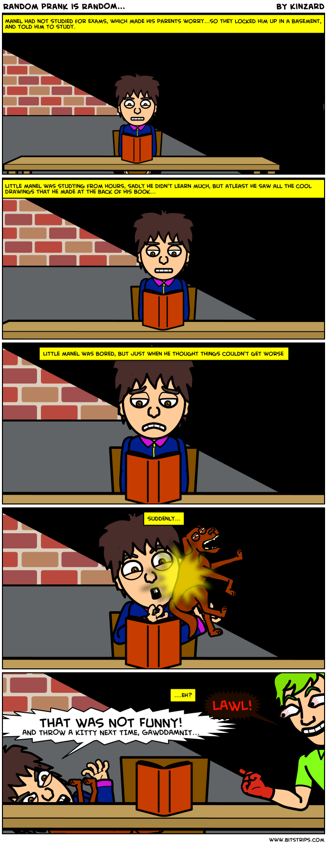 Random prank is RANDOM...