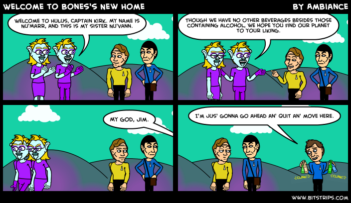 Welcome to Bones's New Home