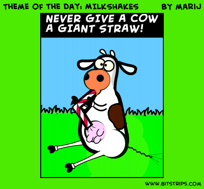 Theme of the Day: MILKSHAKES