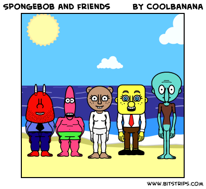 Spongebob and friends