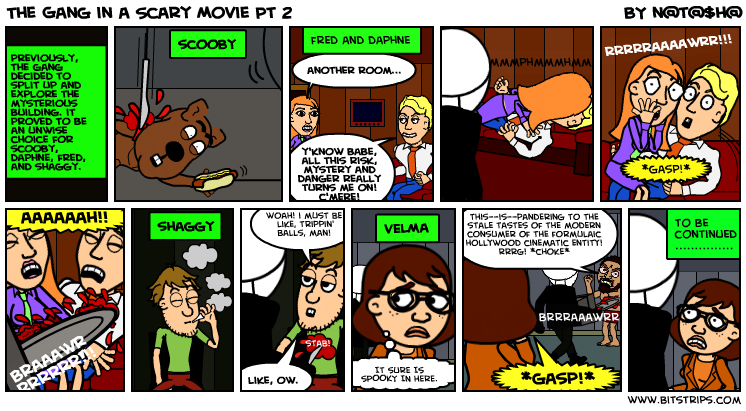 The Gang in a Scary Movie Pt 2