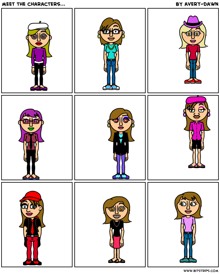 meet the characters...