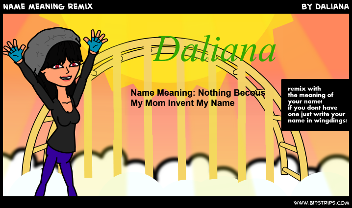 Name meaning remix