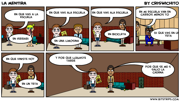 La mentira