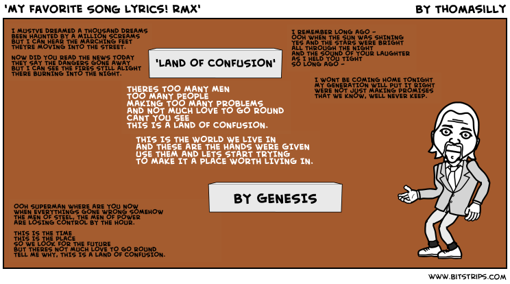 'My Favorite Song Lyrics! rmx'