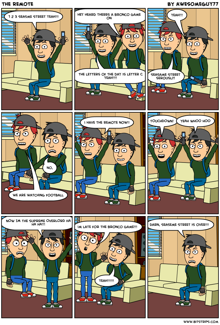 the remote