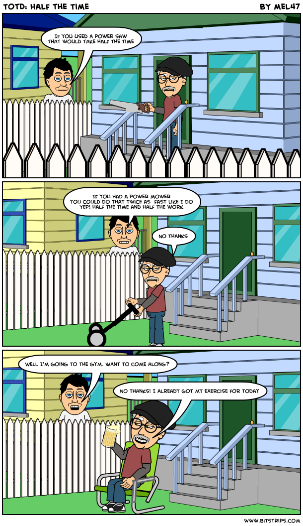 TotD: Half the Time