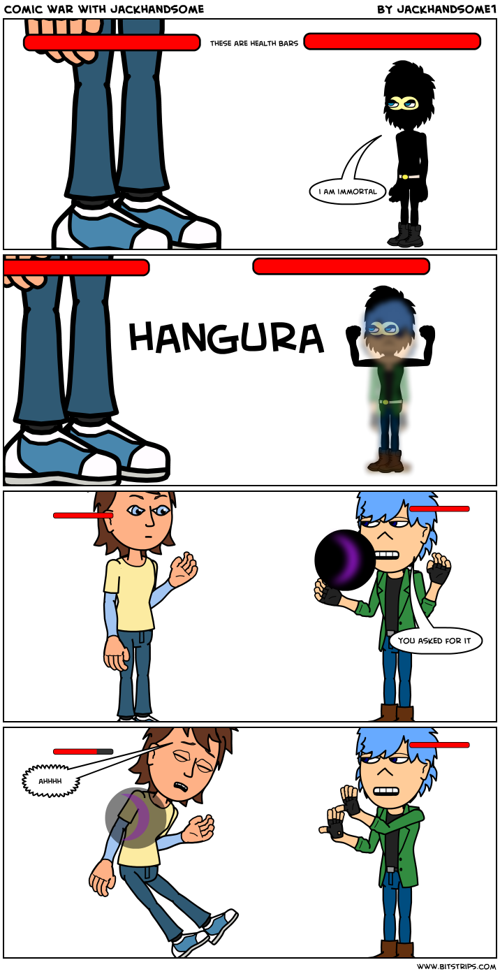 comic war with jackhandsome