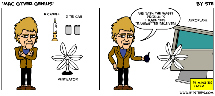 'Mac gyver genius'