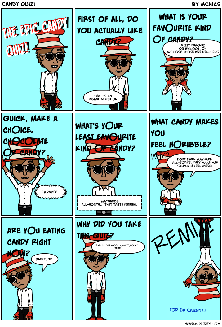 Candy Quiz!
