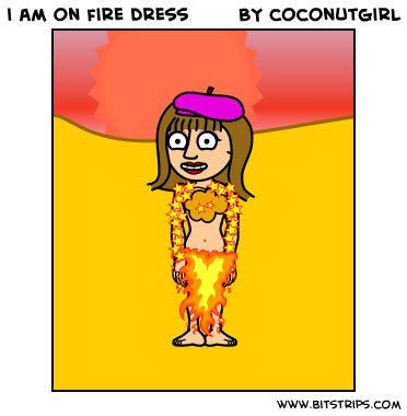 i am on fire dress