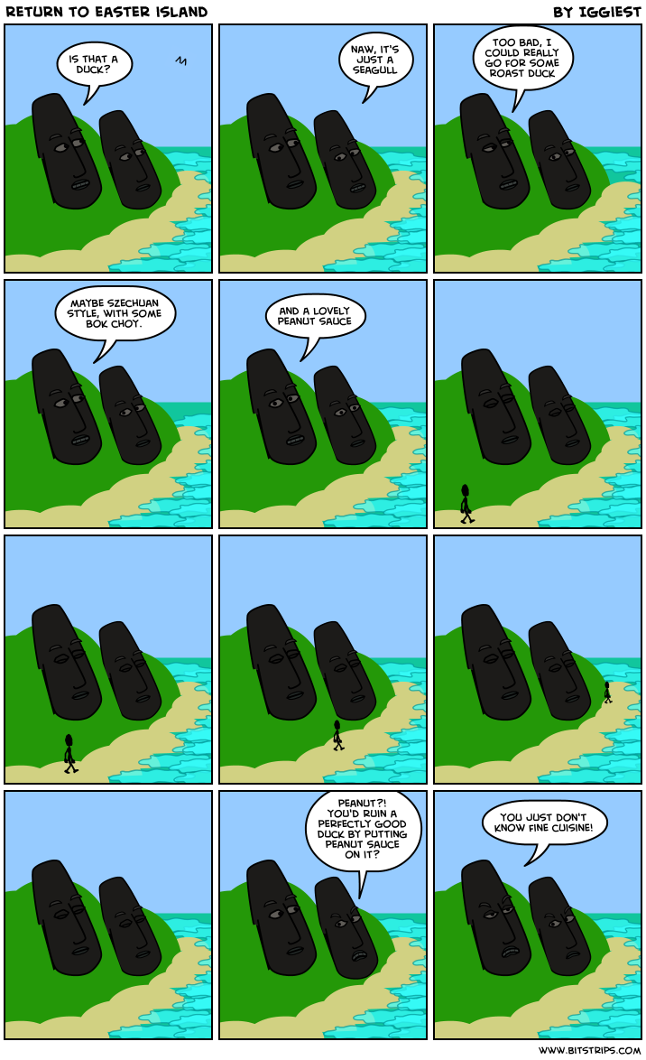 return to easter island