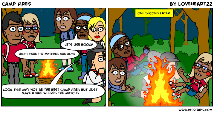 camp fires