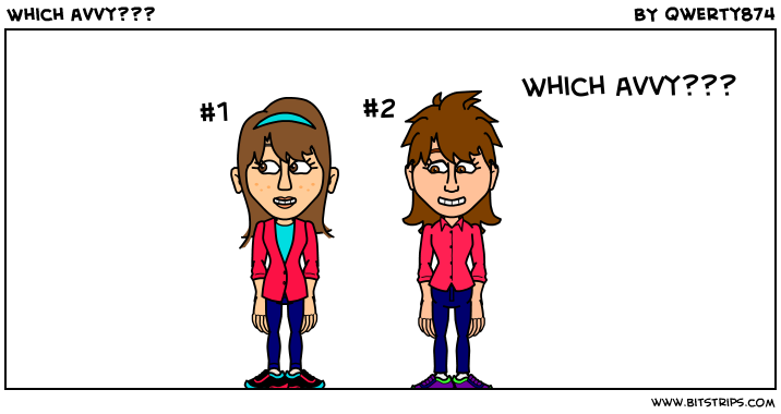 Which avvy???