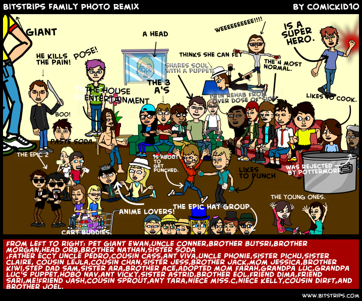 Bitstrips Family Photo Remix