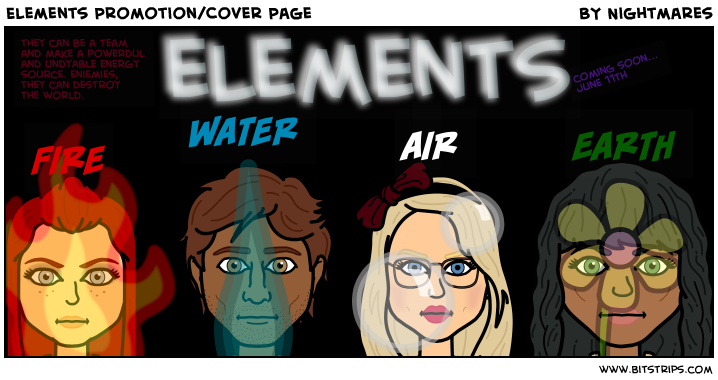 Elements Promotion/Cover Page