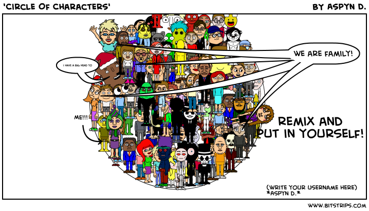 'Circle Of Characters'