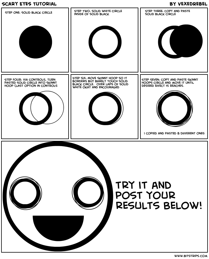 Scary Eyes Tutorial