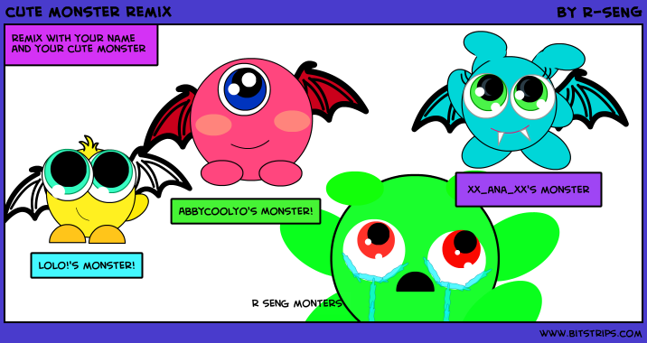 cute monster remix