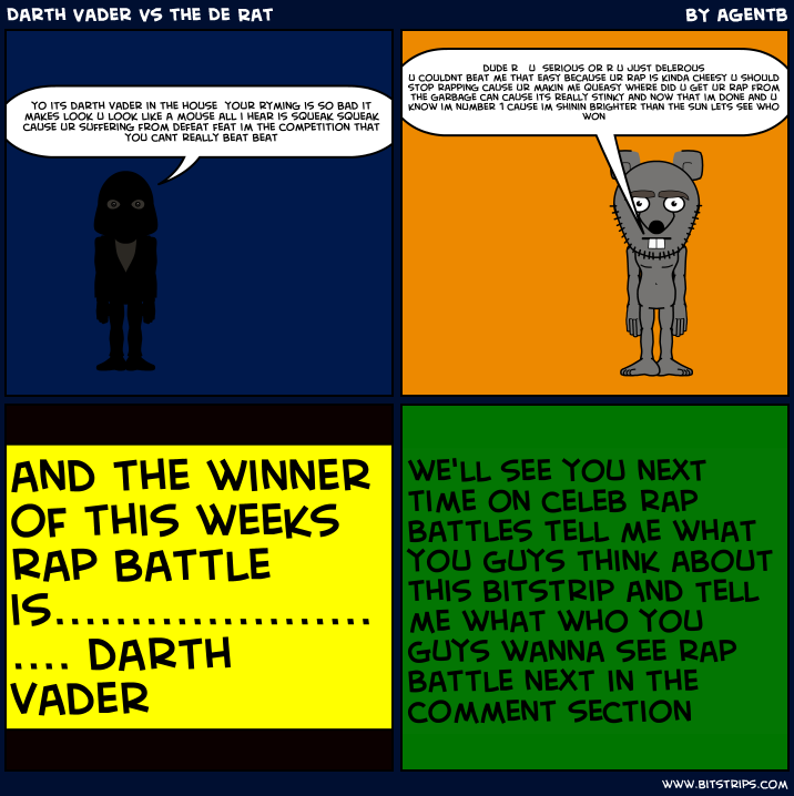 Darth Vader Vs the De Rat 