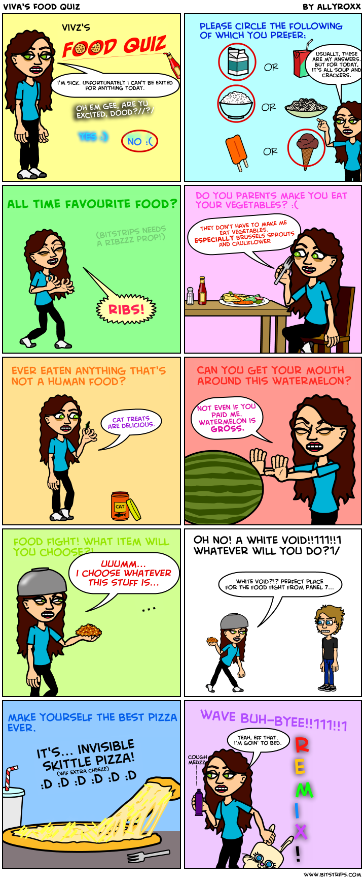 Viva's Food Quiz