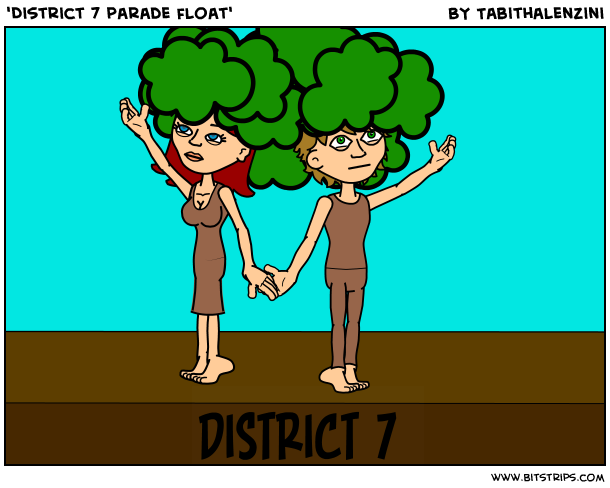 'District 7 parade float'