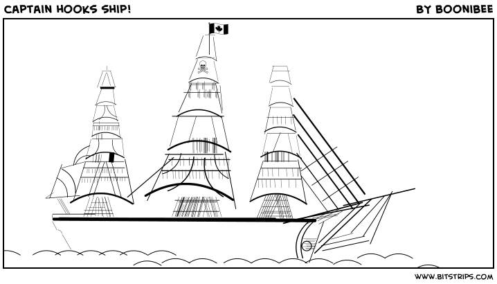 captain hooks ship!