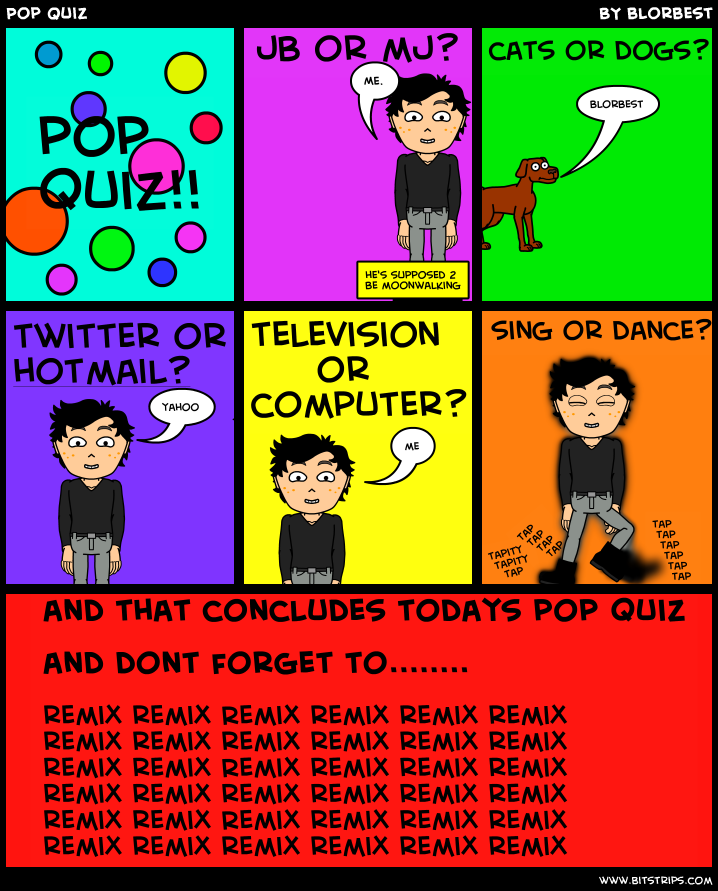 Pop Quiz