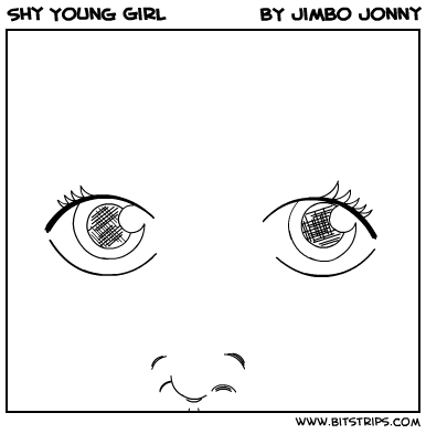 Shy Young Girl