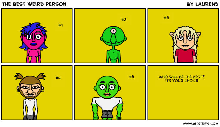 the best weird person