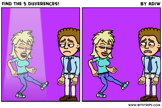 Find the 5 differences!