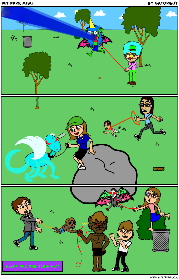 Pet Park Meme 