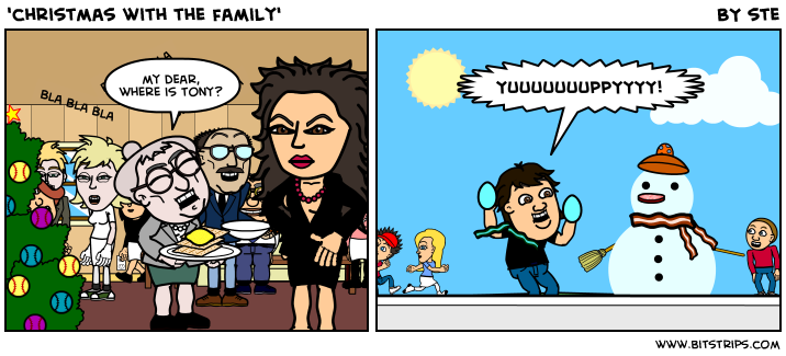 'christmas with the family'