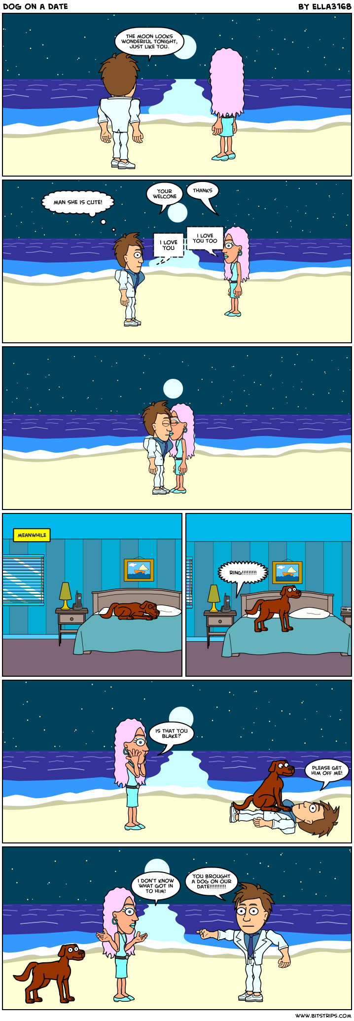 dog on a date