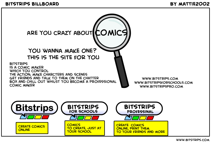   Bitstrips billboard