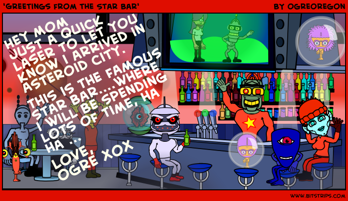 'Greetings from the Star Bar'
