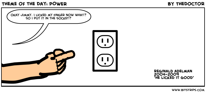 Theme of the Day: POWER