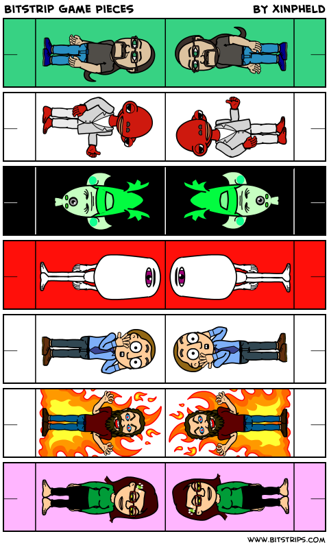 Bitstrip Game Pieces