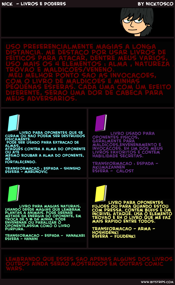 Nick  - Livros e Poderes