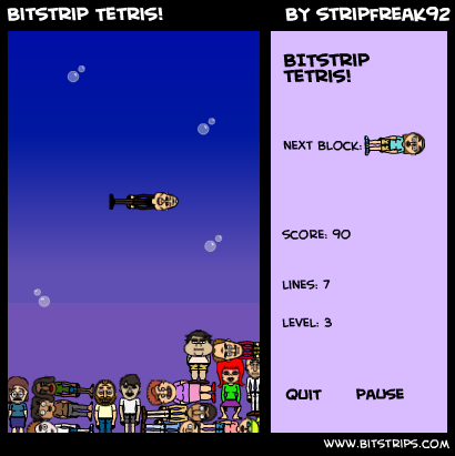 Bitstrip Tetris!