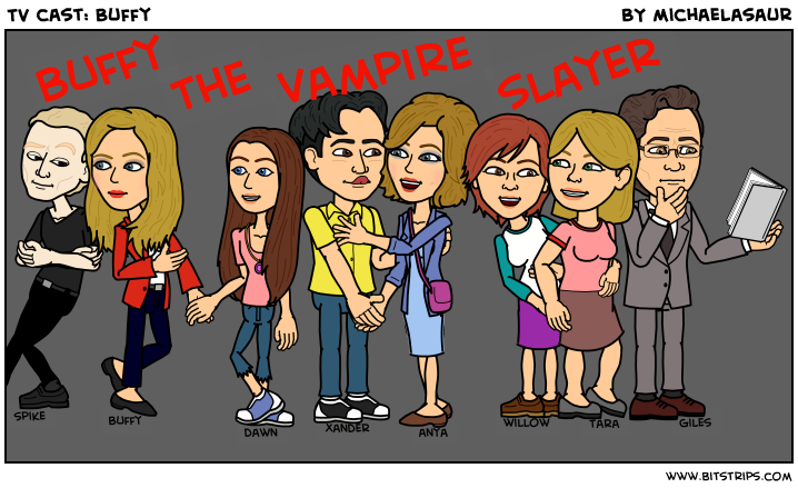 TV cast: Buffy