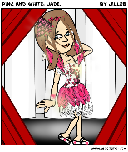 Pink and White: Jade.